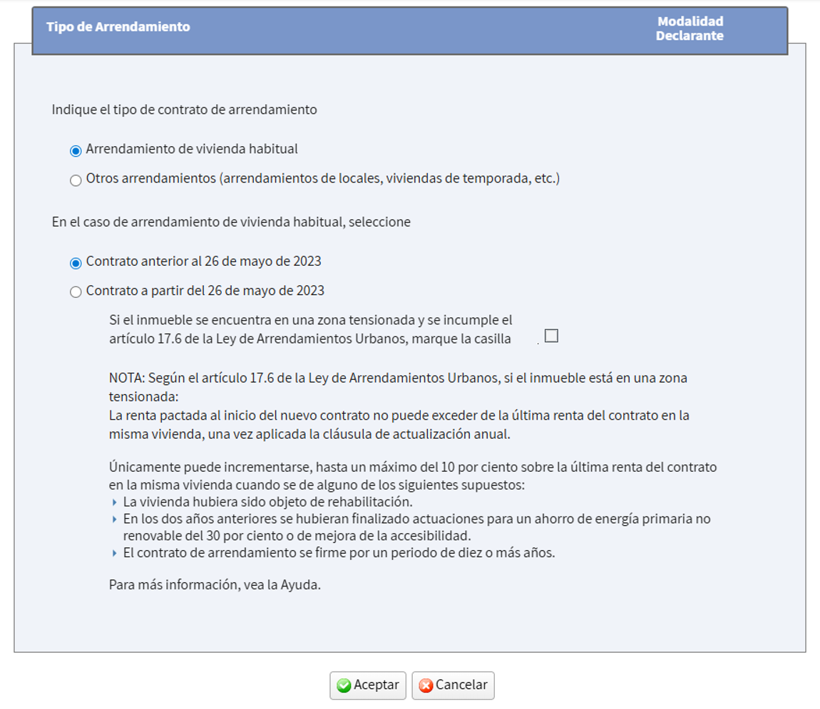 Declaración de la renta 2025